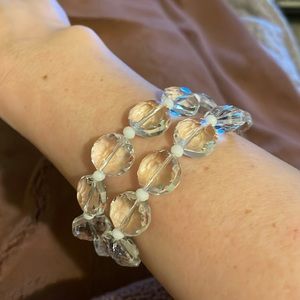 Crystal stretch bracelet